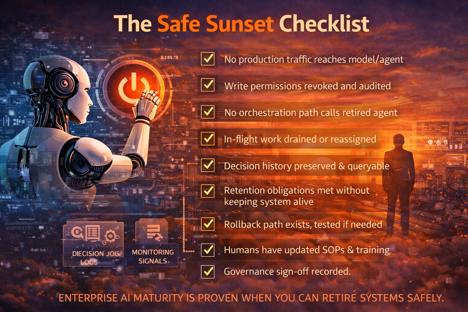 The Safe Sunset Checklist