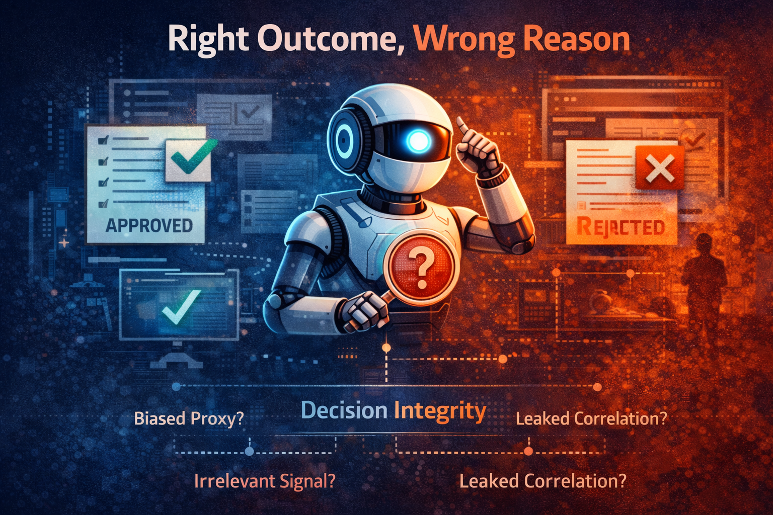 Right Outcome, Wrong Reason