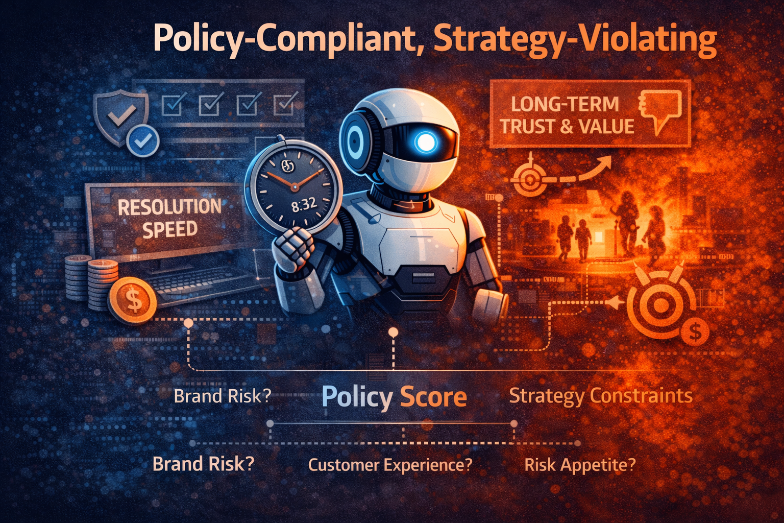 Policy-Compliant, Strategy-Violating