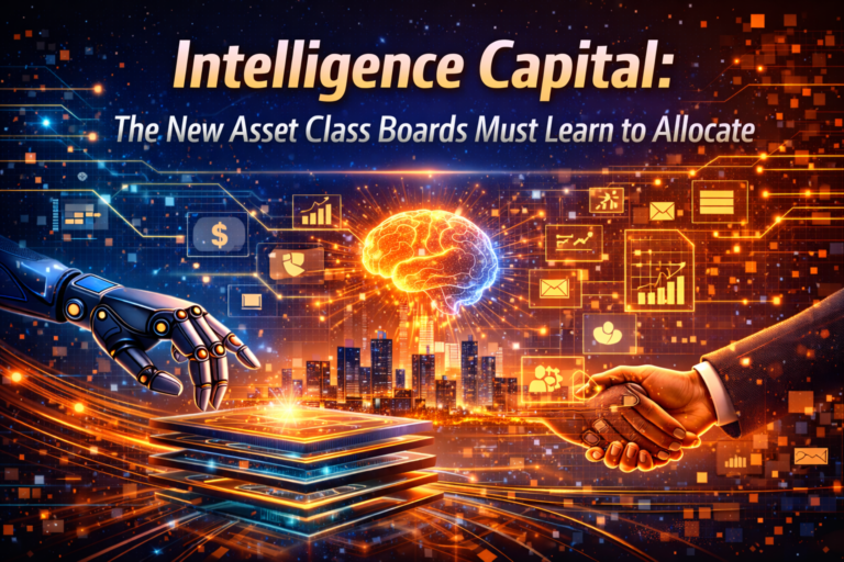 Intelligence Capital: The New Asset Class Boards Must Allocate in the AI Economy