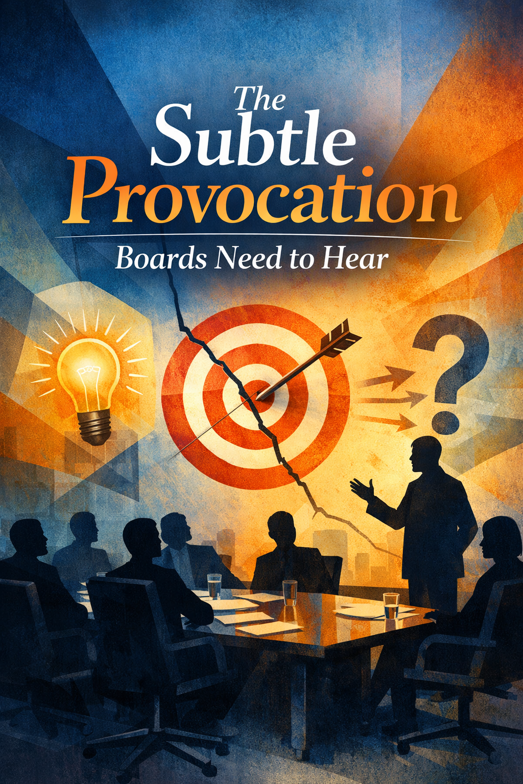 The Subtle Provocation Boards Need to Hear