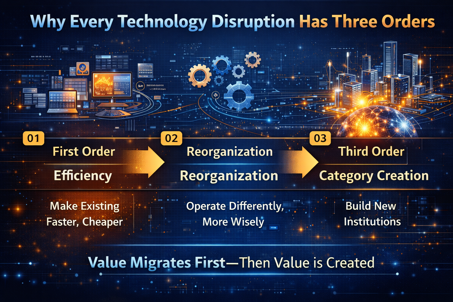 Why Every Technology Disruption Has Three Orders