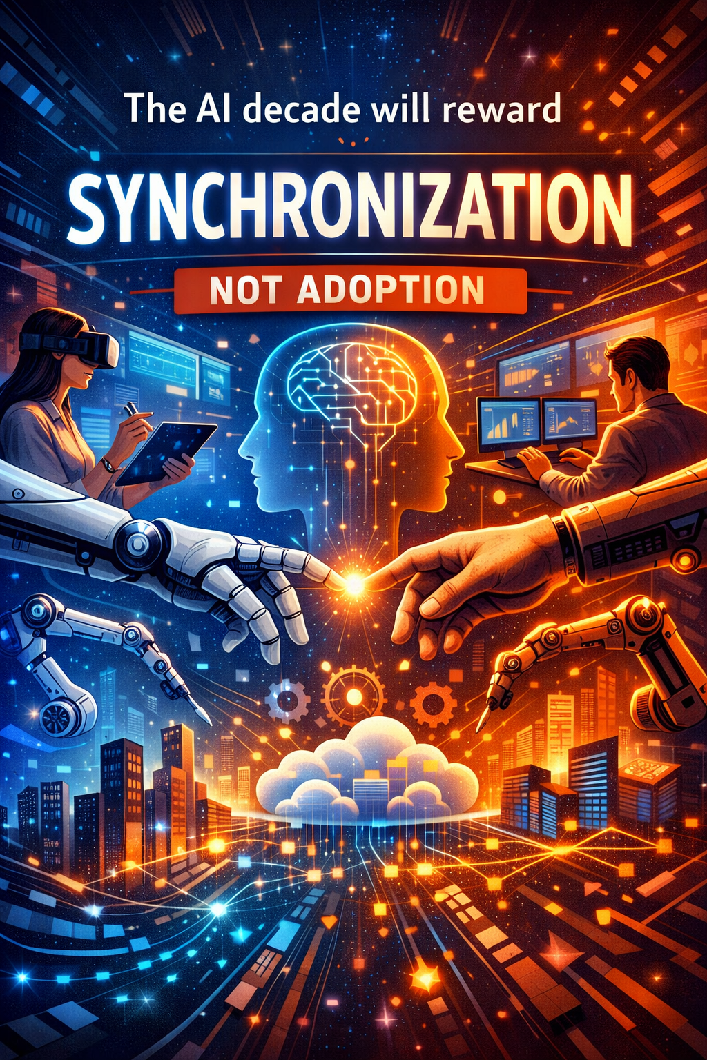 Conclusion: The AI decade will reward synchronization, not adoption