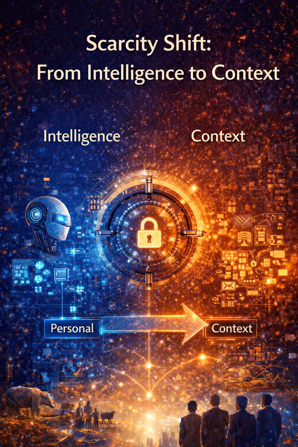 Scarcity Shift: From Intelligence to Context