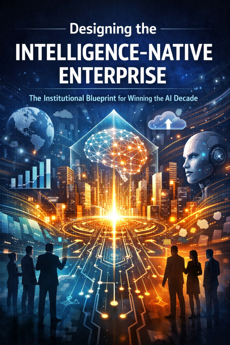 Designing the Intelligence-Native Enterprise: The Institutional Blueprint for Winning the AI Decade