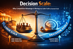 Decision Scale: Why Competitive Advantage Is Moving from Labor Scale to Decision Scale