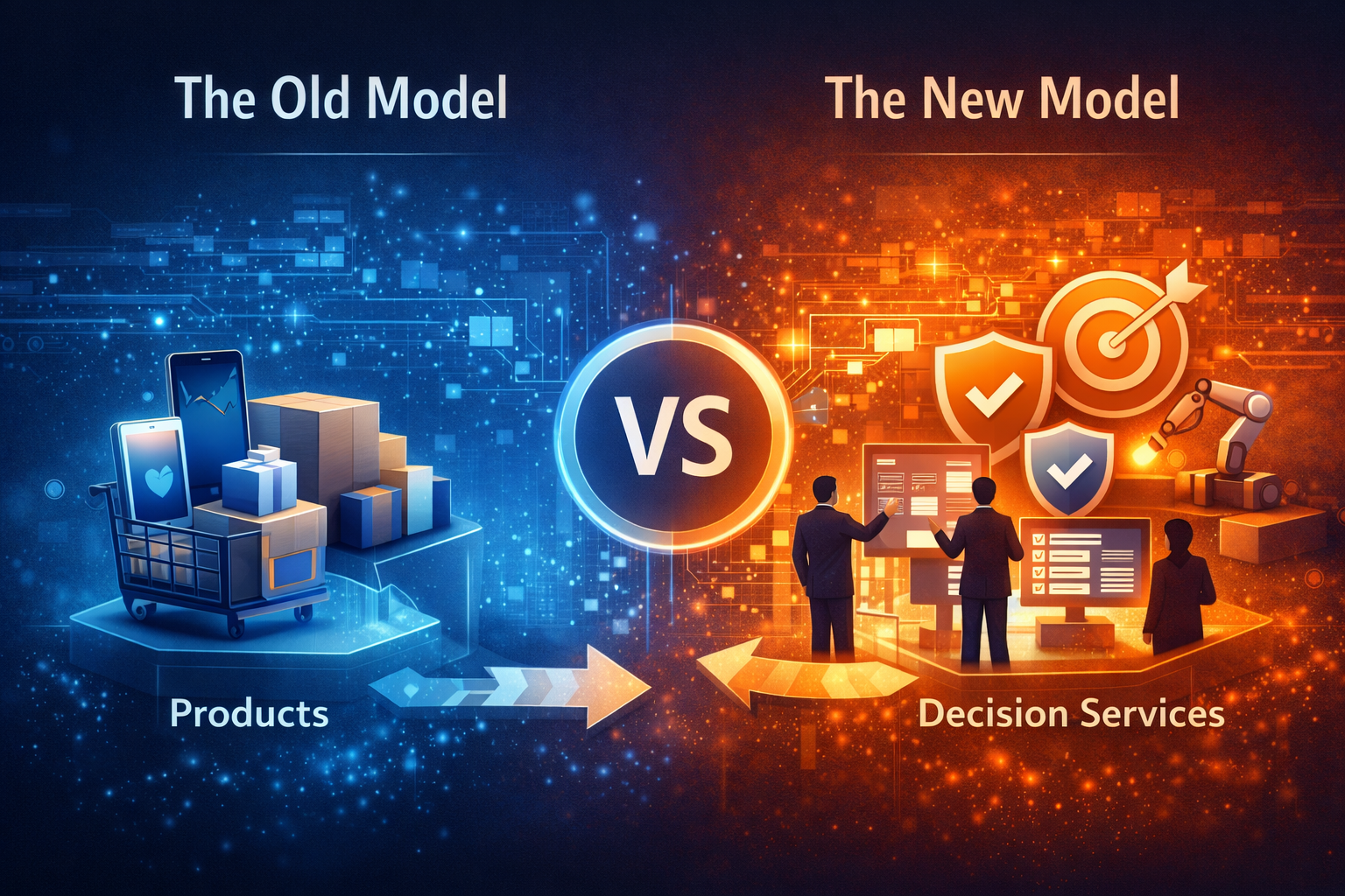 The old model vs the new model
