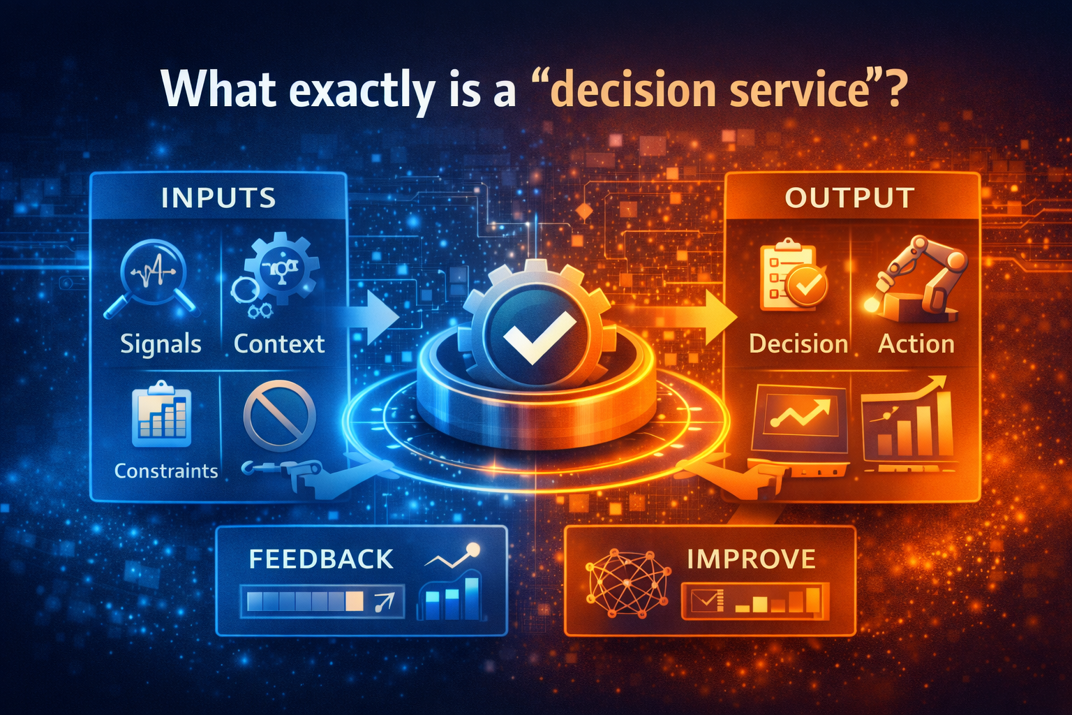 What exactly is a “decision service”?