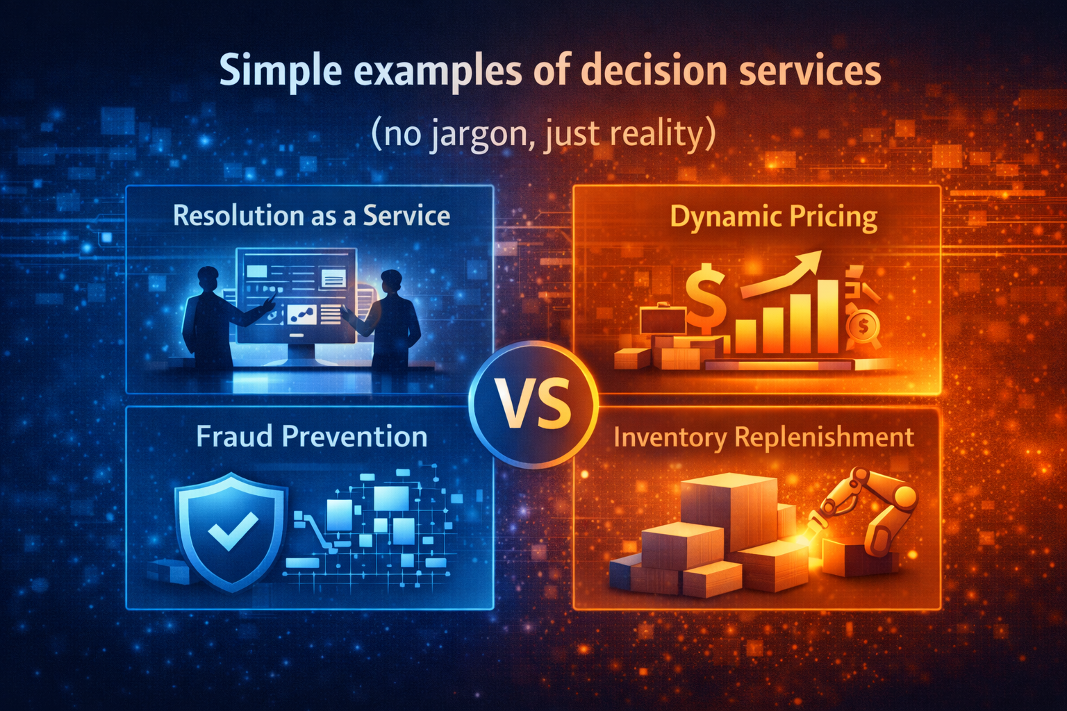 Simple examples of decision services
