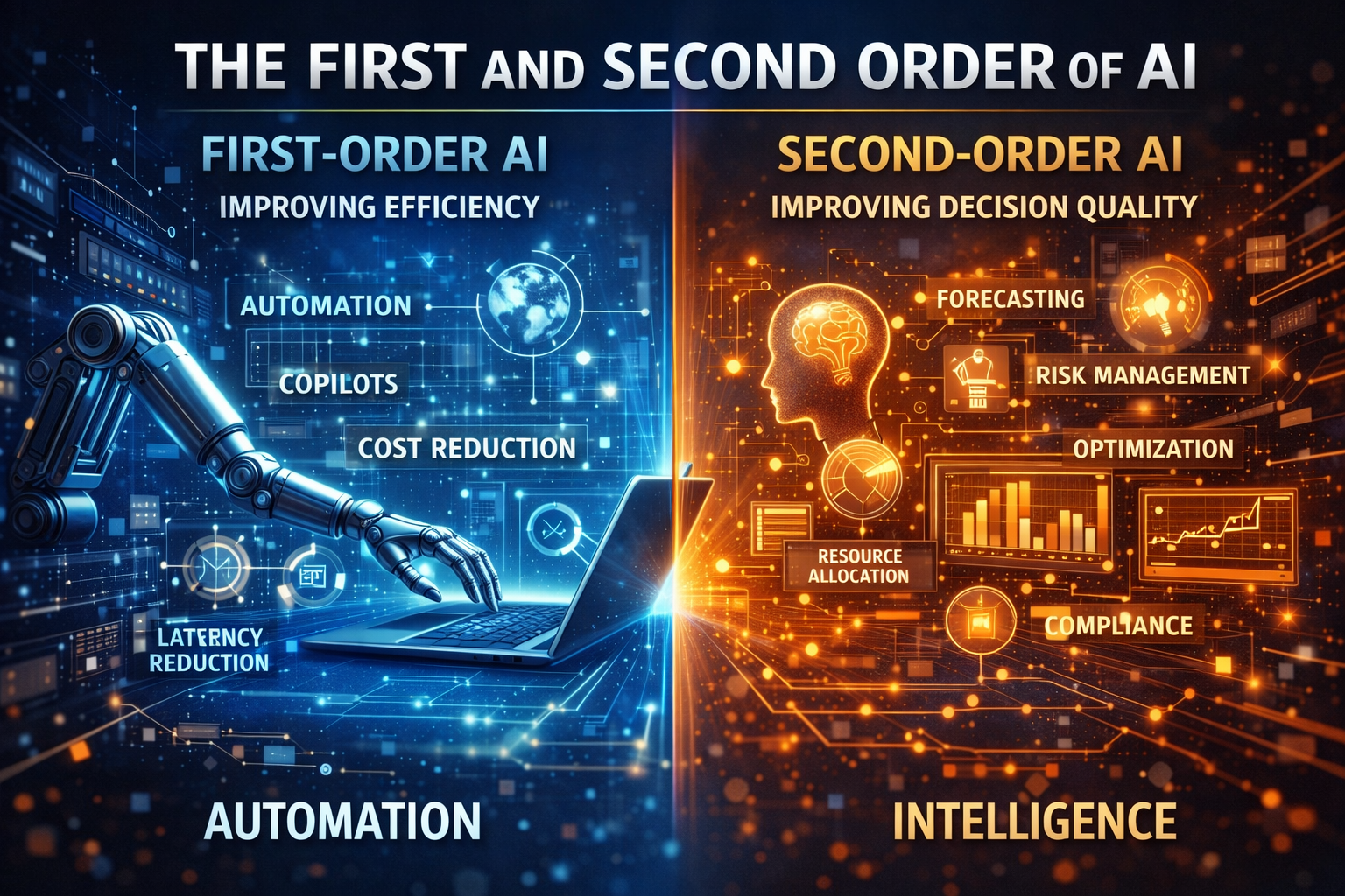 The First and Second Orders of AI
