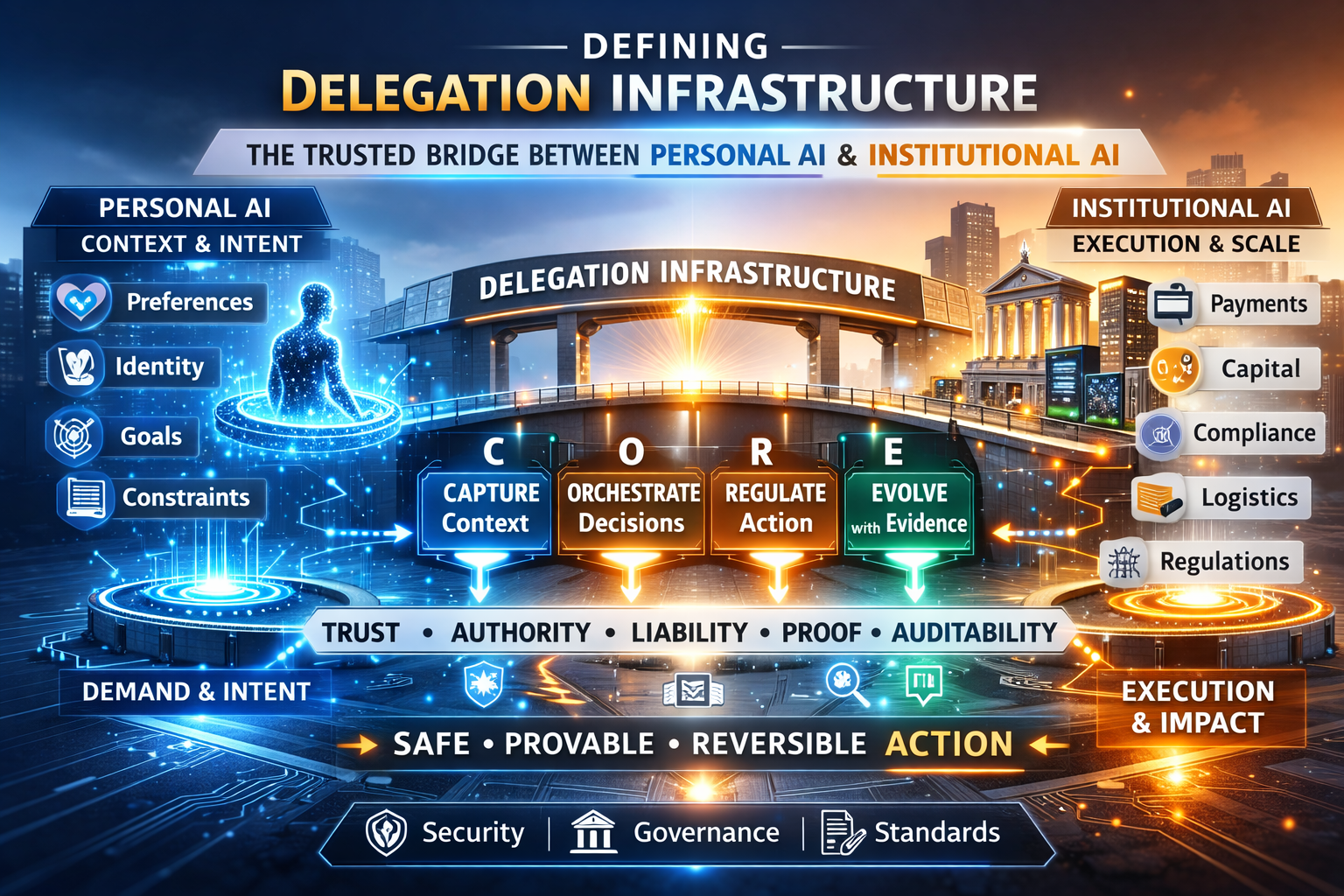 Defining Delegation Infrastructure