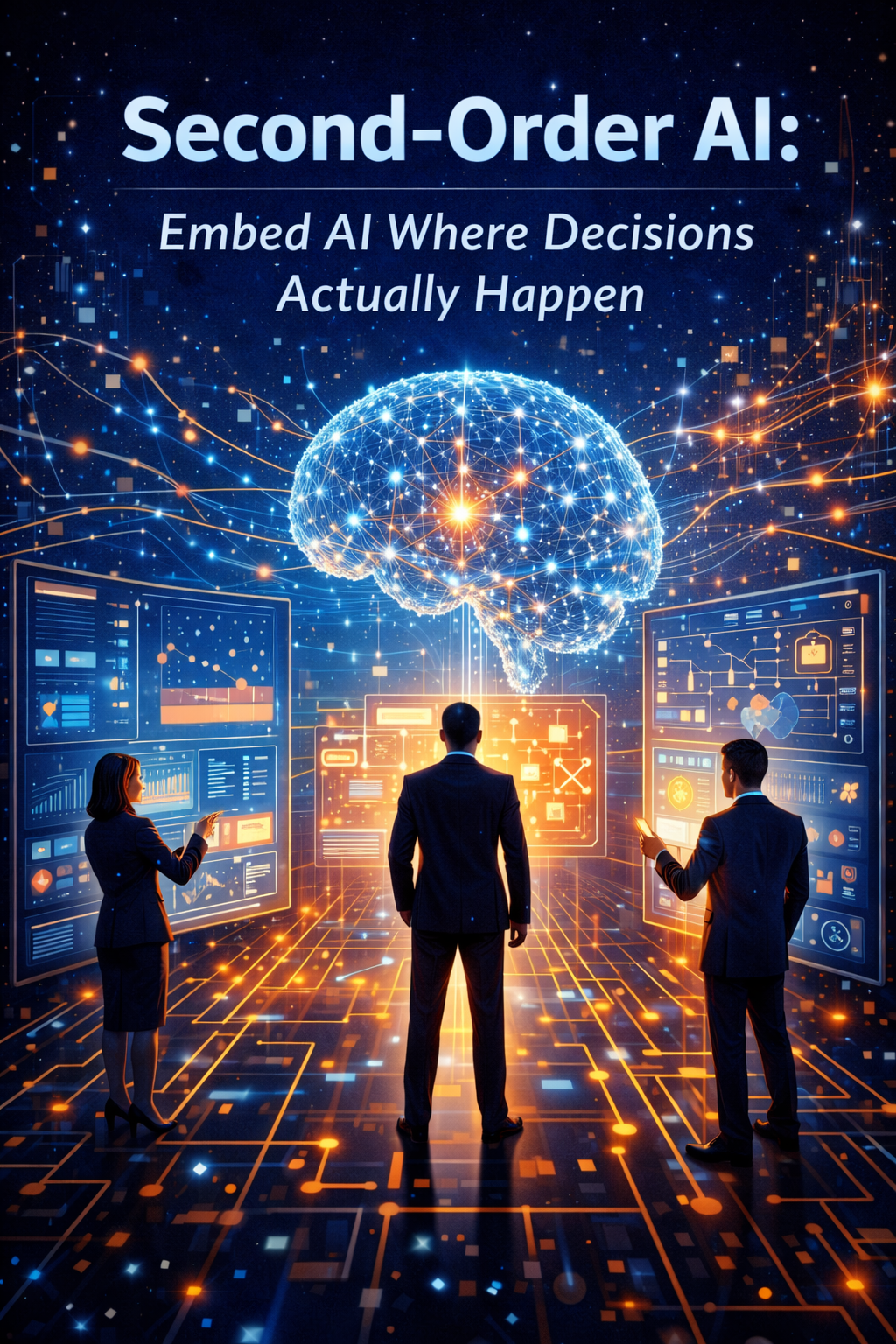 Second-Order AI: Embed AI Where Decisions Actually Happen