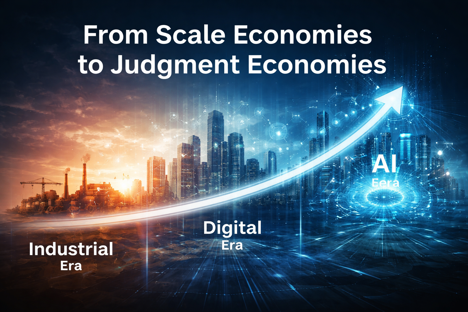 Industry Structure in the AI Era: Why Judgment Economies Will Redefine Competitive Advantage