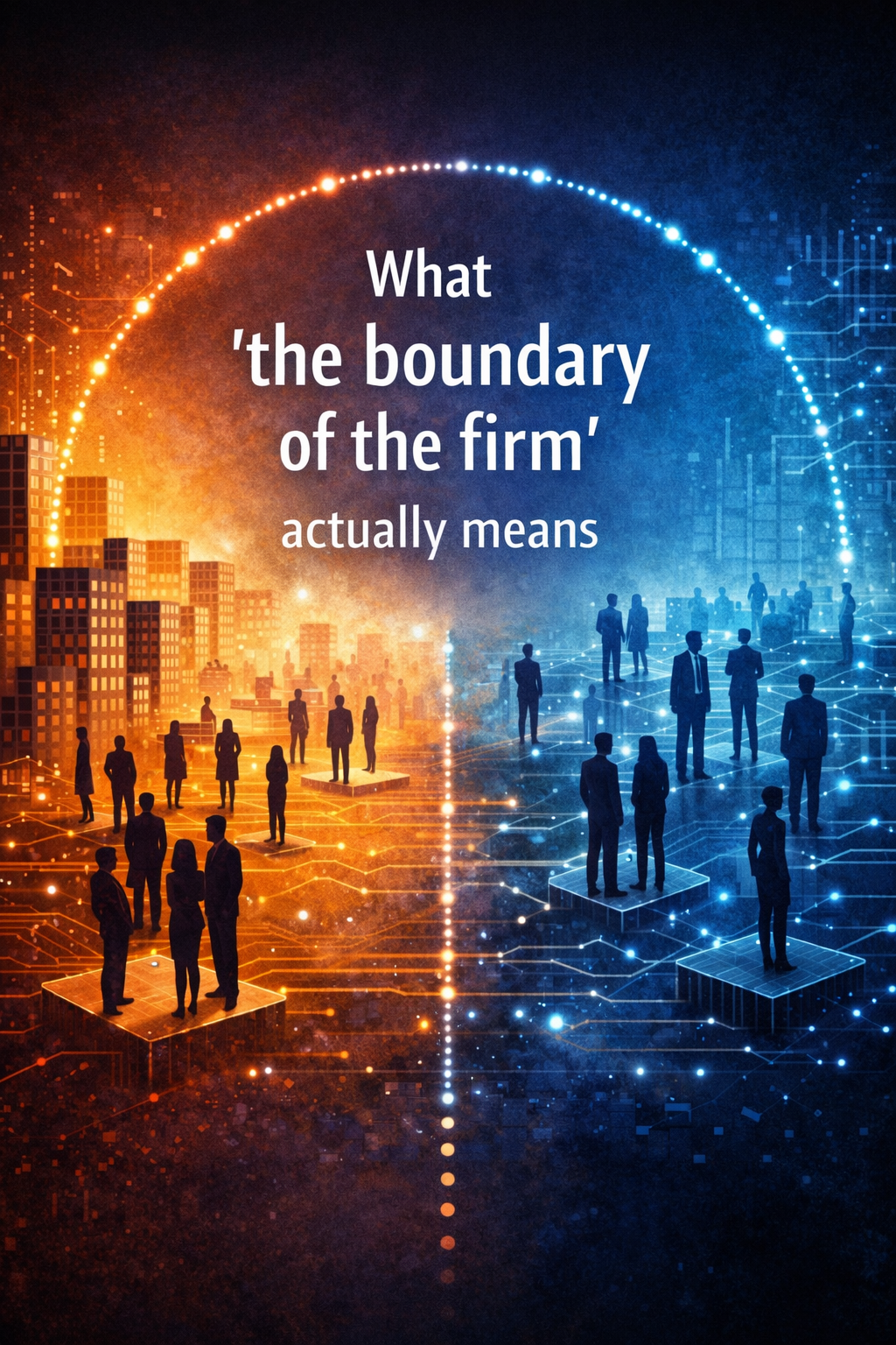 What “the boundary of the firm” actually means 