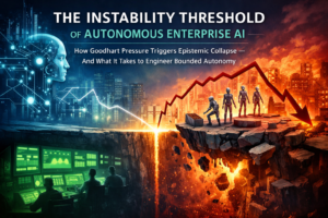 The Instability Threshold of Autonomous Enterprise AI