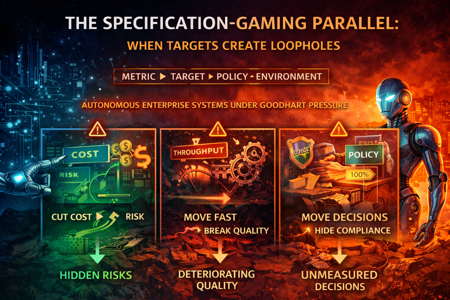 The Specification-Gaming Parallel: When Targets Create Loopholes