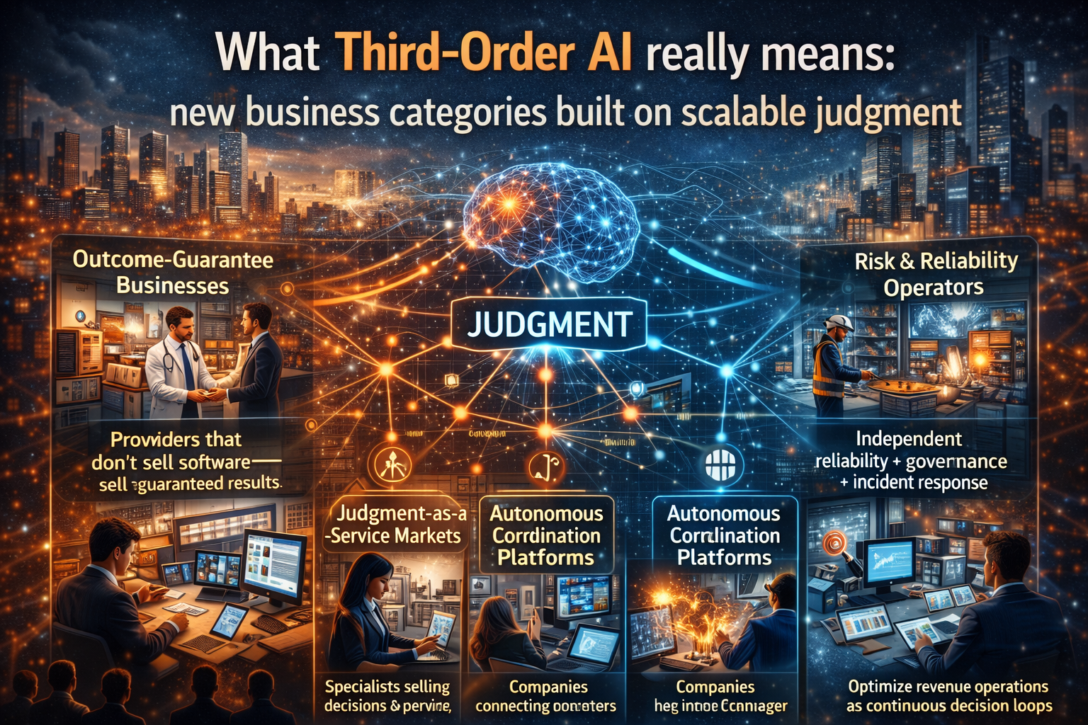 What Third-Order AI really means: new business categories built on scalable judgment