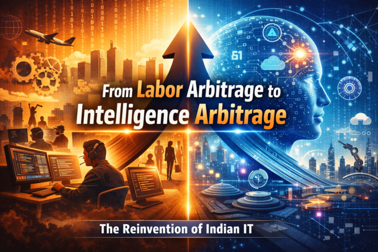 From Labor Arbitrage to Intelligence Arbitrage: Why Indian IT’s AI Reinvention Will Define the Next Decade
