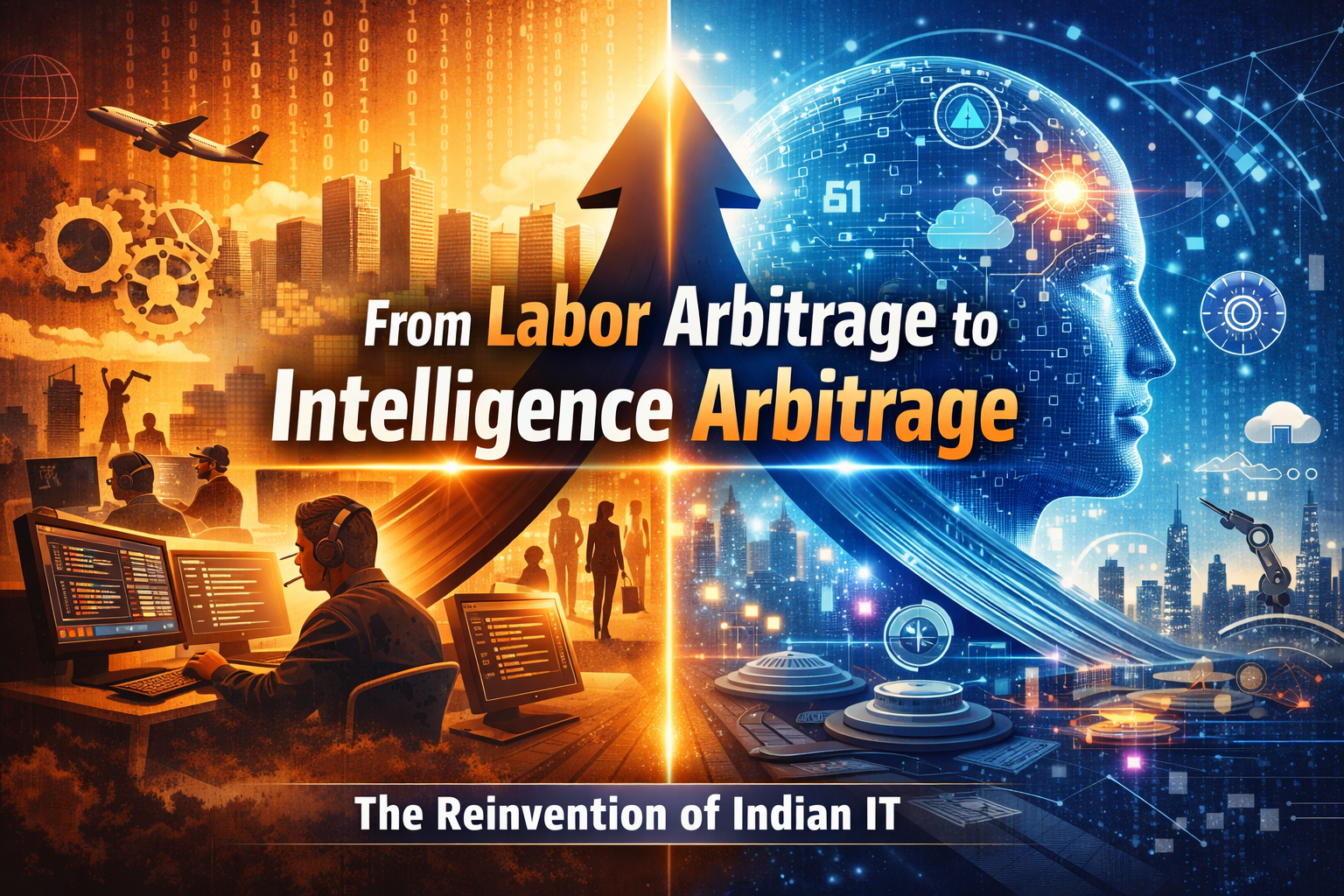 From Labor Arbitrage to Intelligence Arbitrage: Why Indian IT’s AI Reinvention Will Define the Next Decade