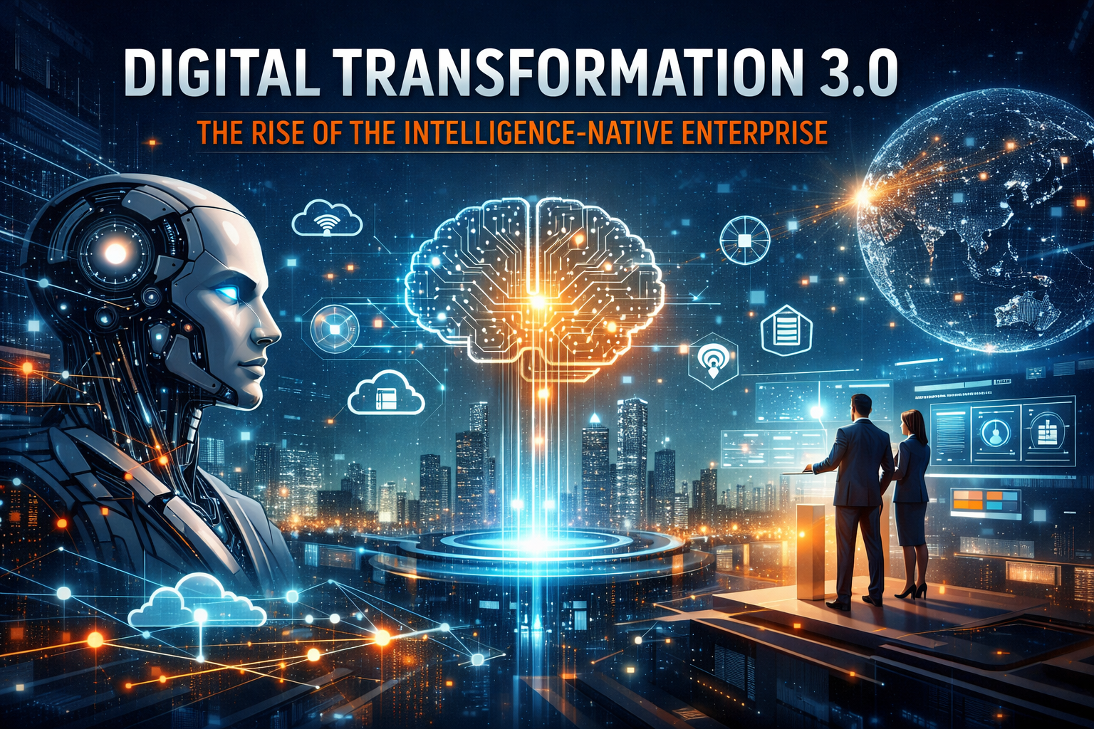 Digital Transformation 3.0: The Rise of the Intelligence-Native Enterprise