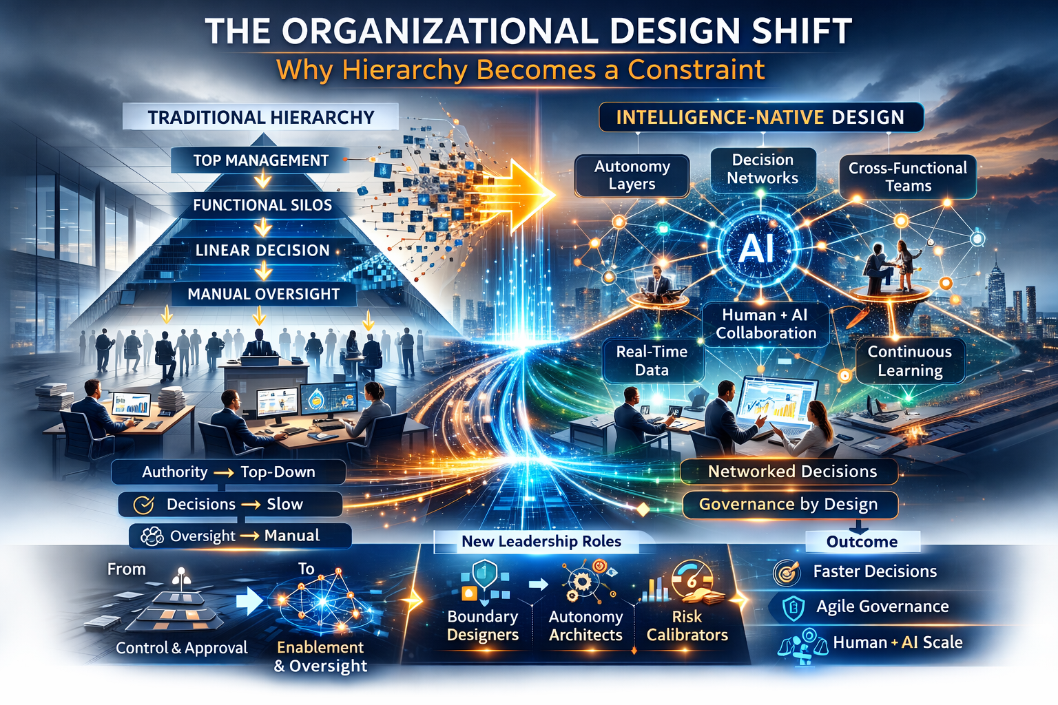 The Organizational Design Shift: Why Hierarchy Becomes a Constraint