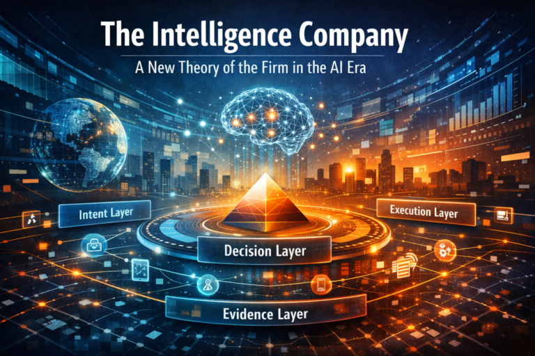 The Intelligence Company: A New Theory of the Firm in the AI Era