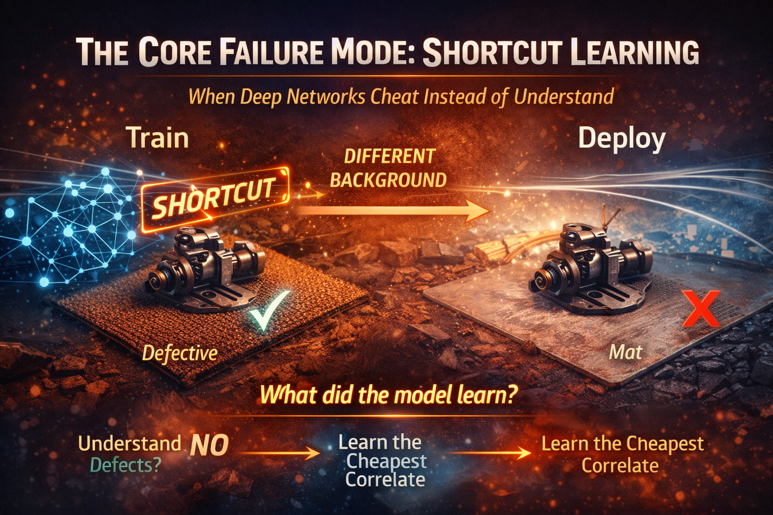 The Core Failure Mode: Shortcut Learning