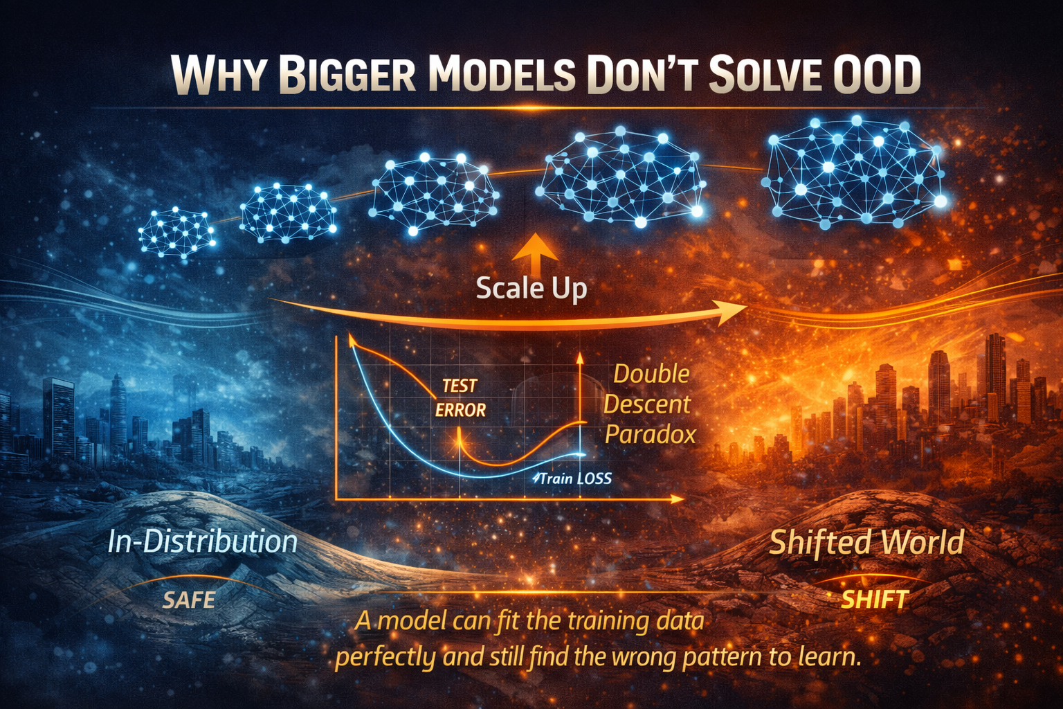 Why Bigger Models Don’t Solve OOD