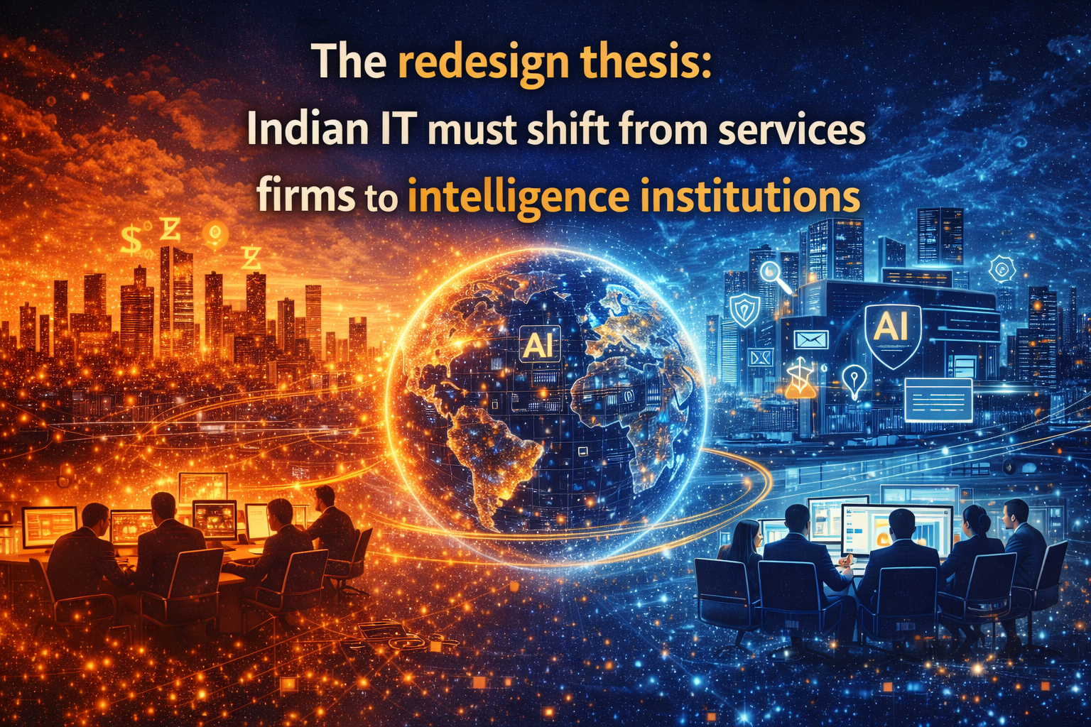 The redesign thesis: Indian IT must shift from services firms to intelligence institutions