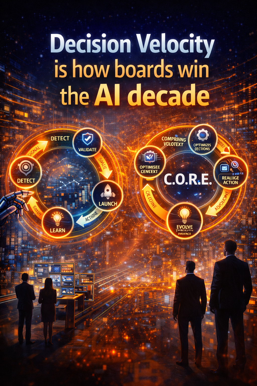 decision velocity is how boards win the AI decade