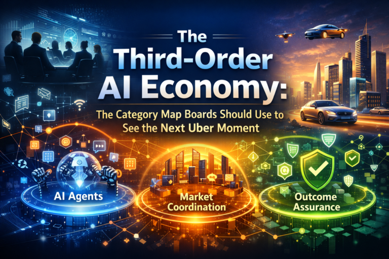 The Third-Order AI Economy: The Category Map Boards Must Use to See the Next Uber Moment