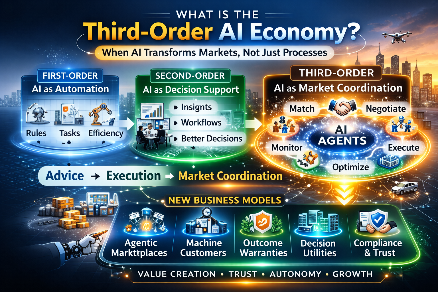 What Is the Third-Order AI Economy?