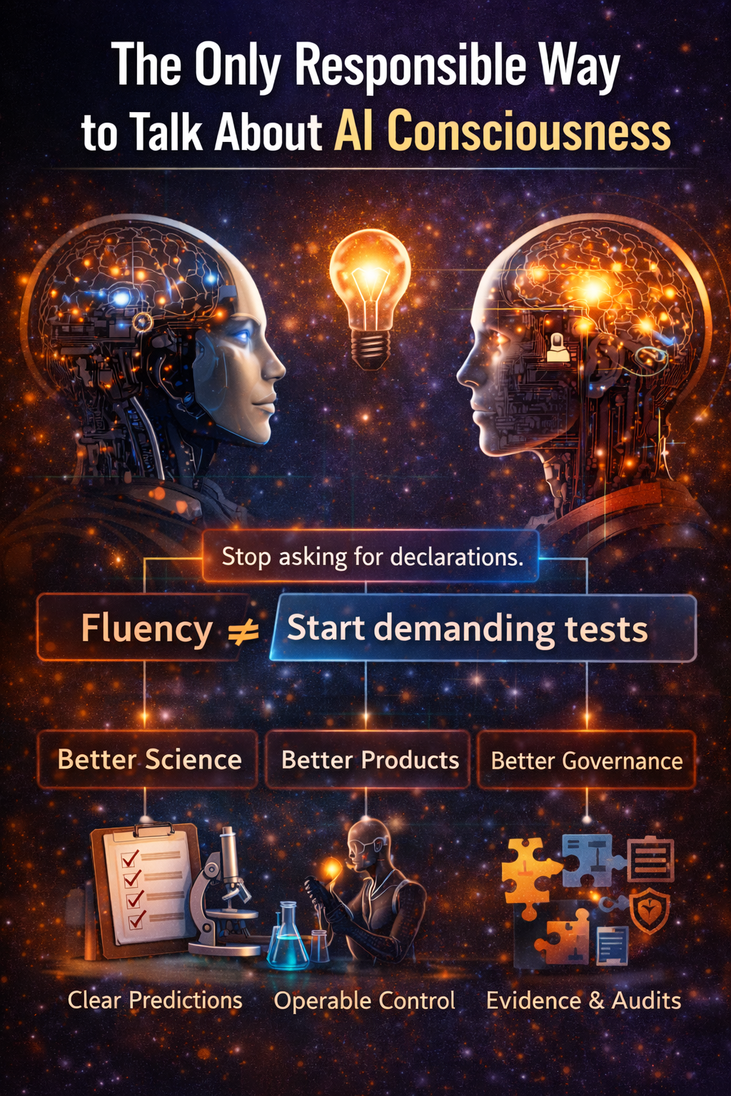 the only responsible way to talk about AI consciousness