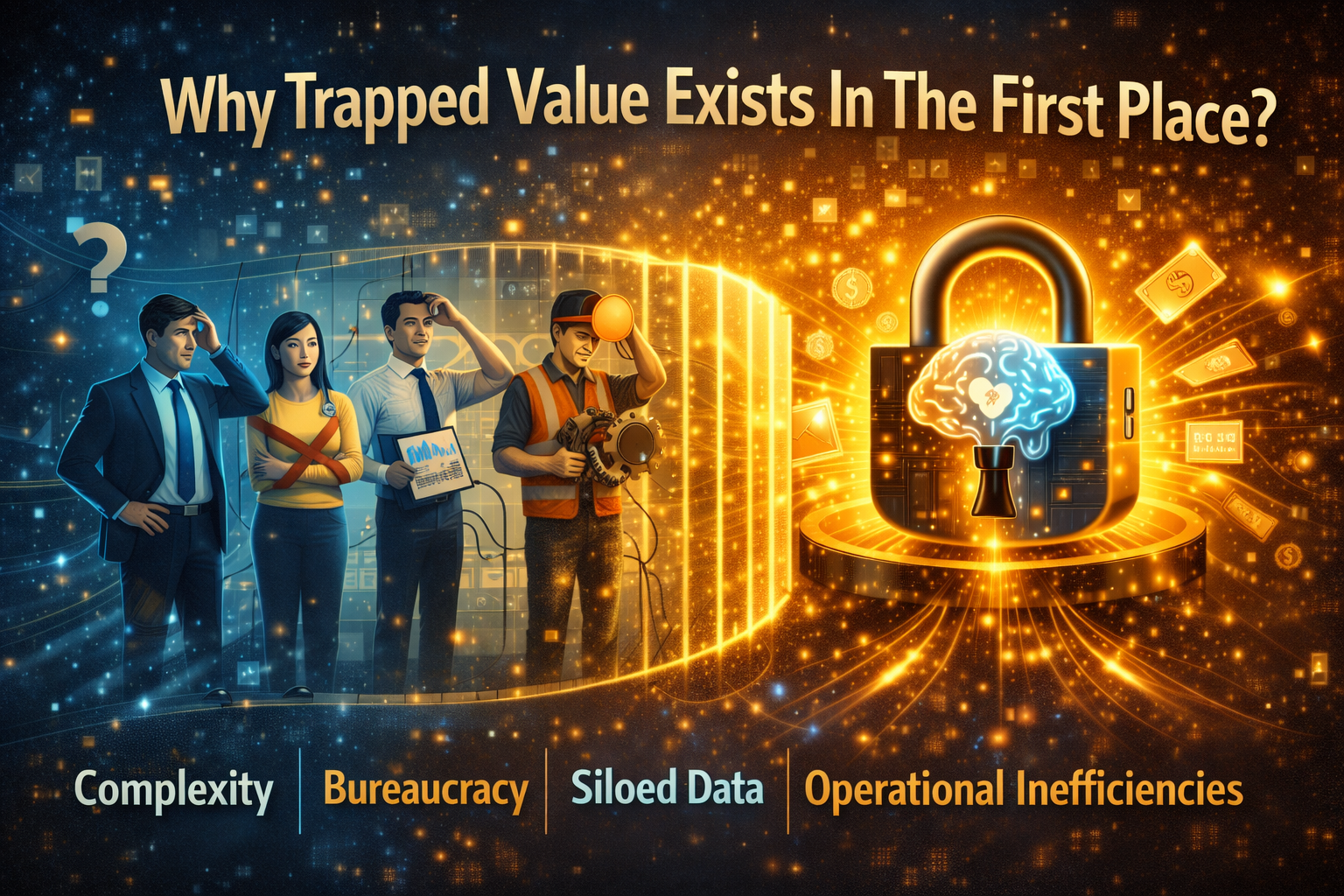 Why trapped value exists in the first place