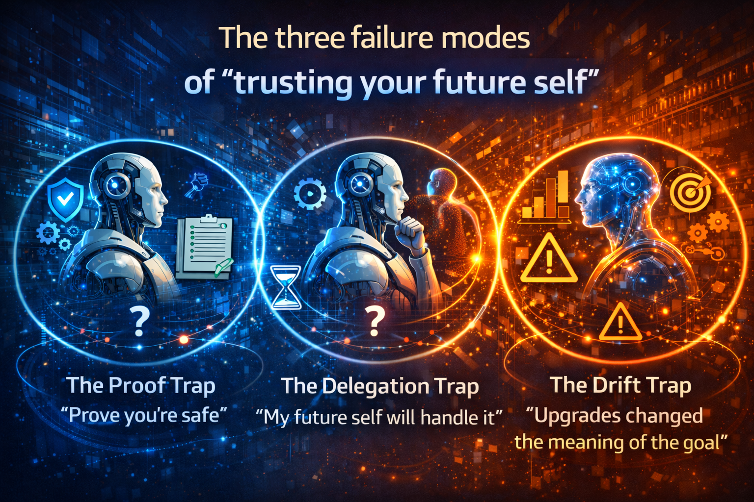 The three failure modes of “trusting your future self”