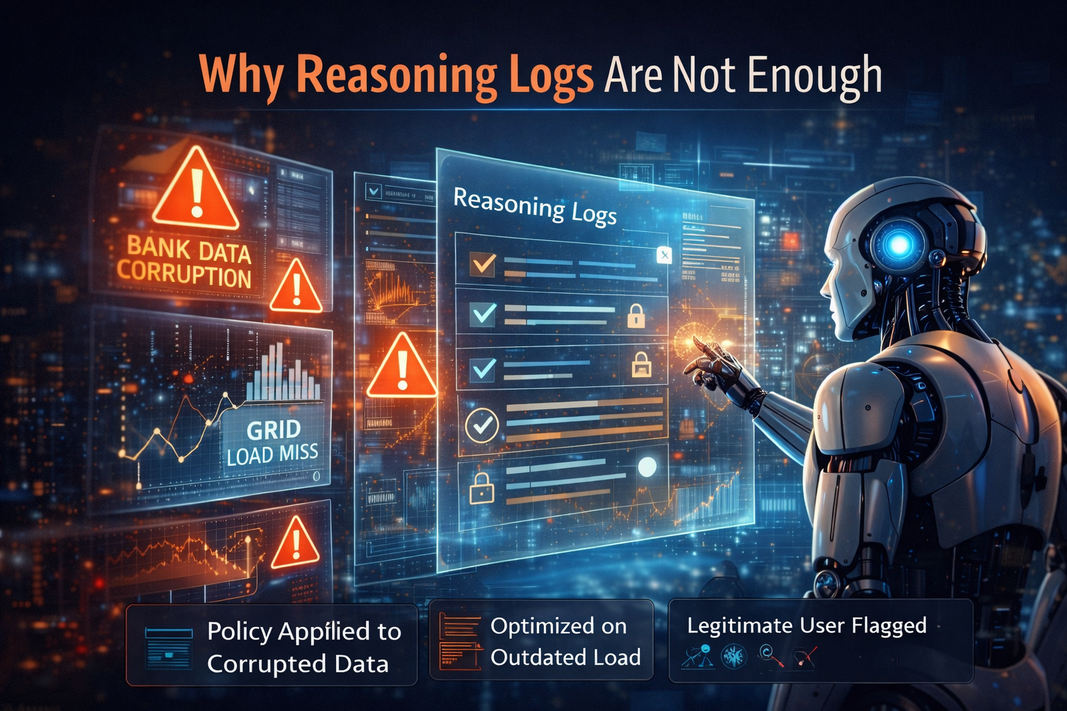 Why reasoning logs are not enough