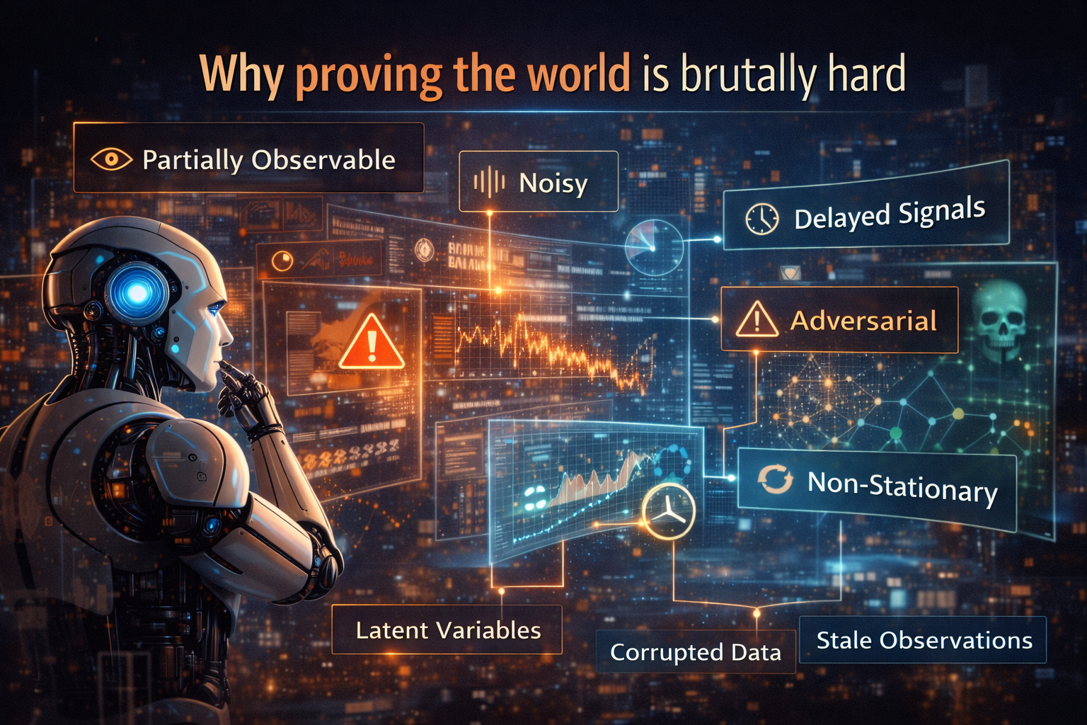 Why proving the world is brutally hard