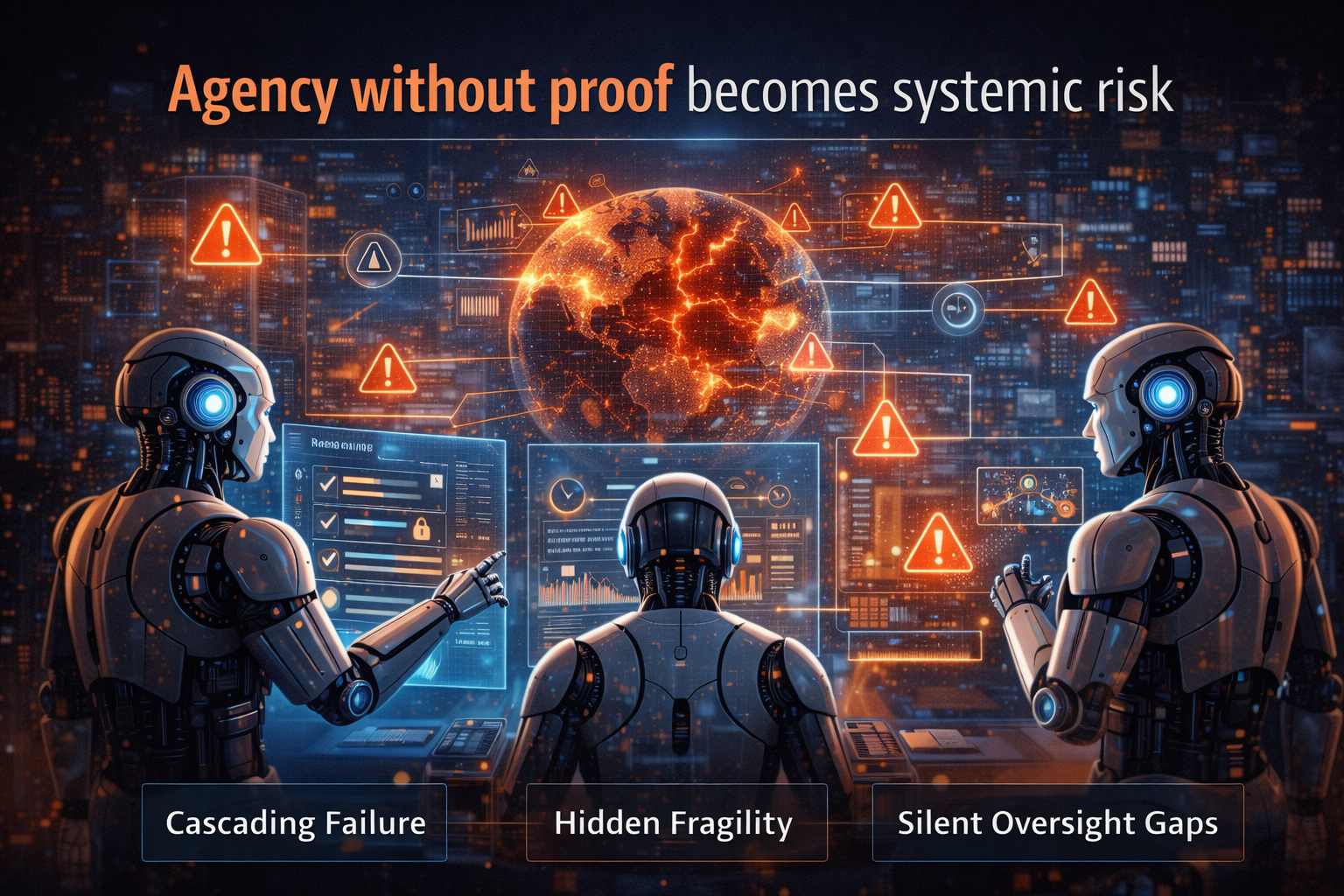 Agency without proof becomes systemic risk