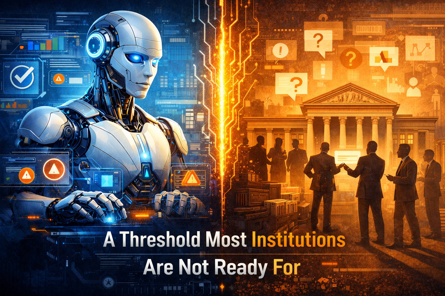 A threshold most institutions are not ready for