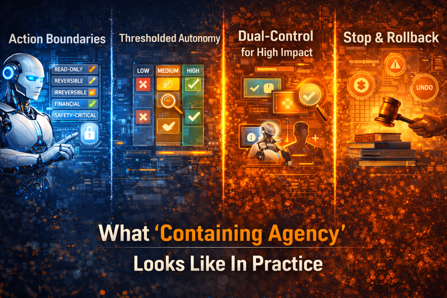 What “containing agency” looks like in practice