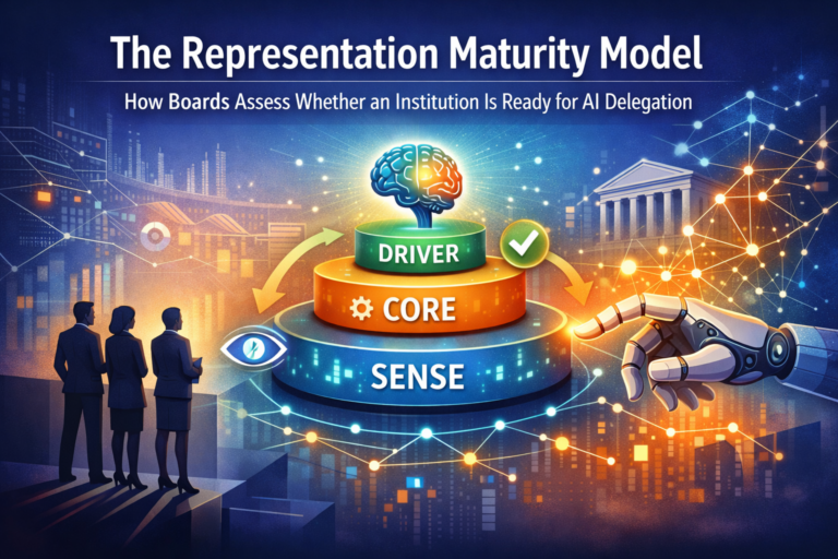 The Representation Maturity Model: How Boards Decide When AI Can Be Trusted With Real Decisions