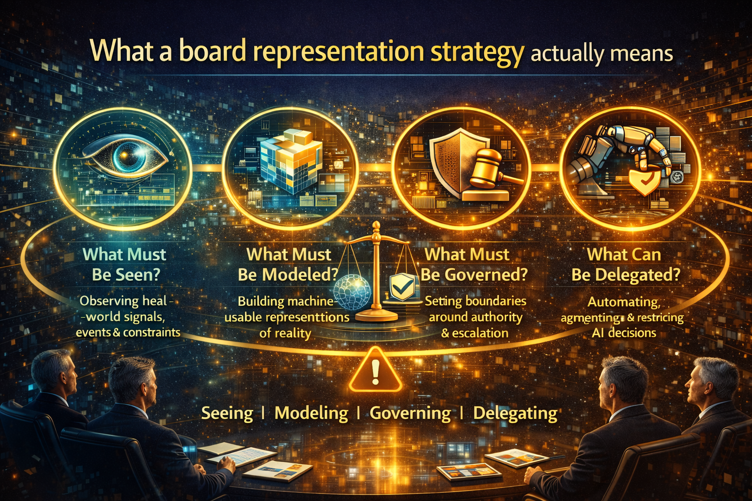What a board representation strategy actually means