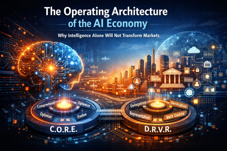 The Operating Architecture of the AI Economy: Why Intelligence Alone Will Not Transform Markets