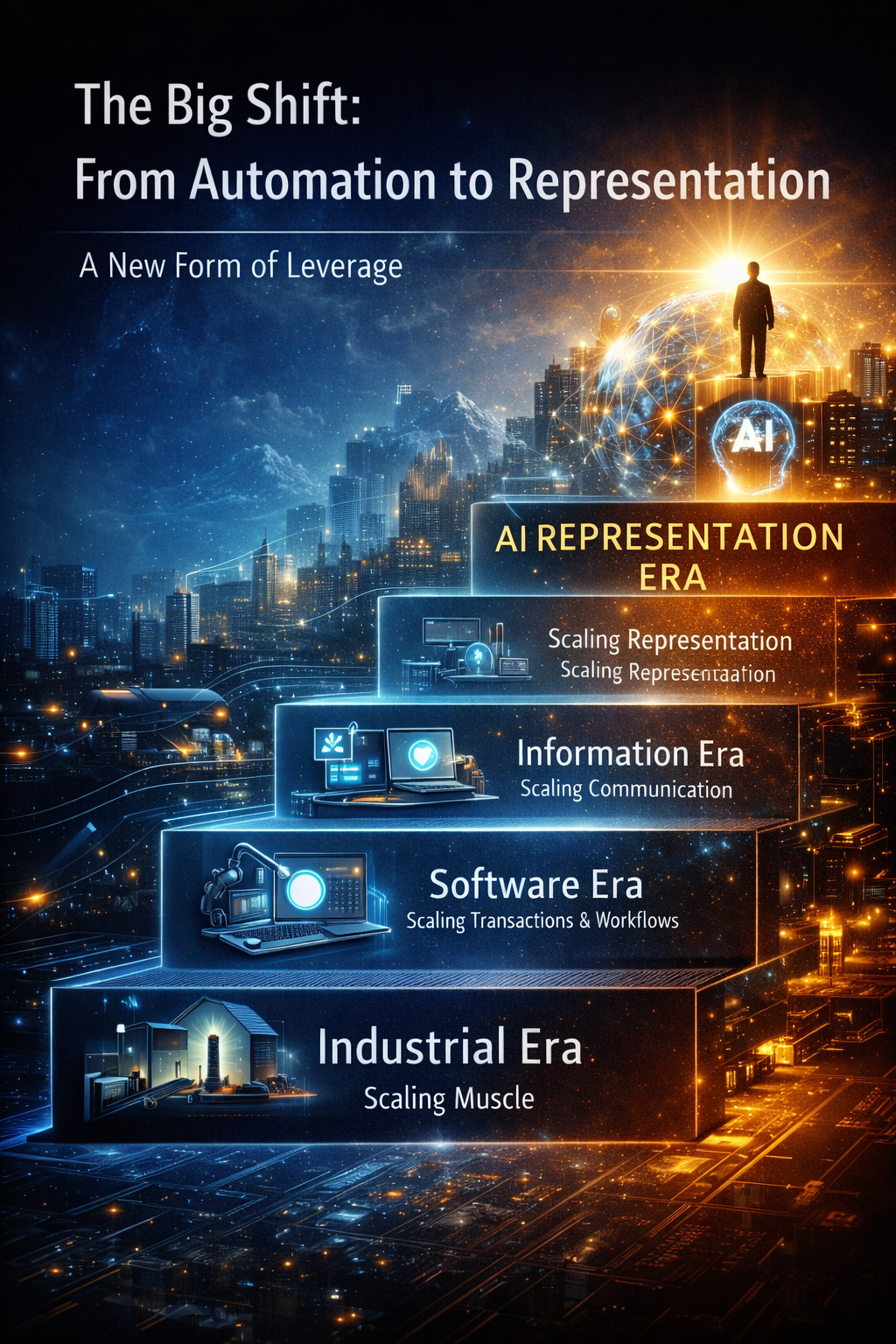 The big shift: from automation to representation