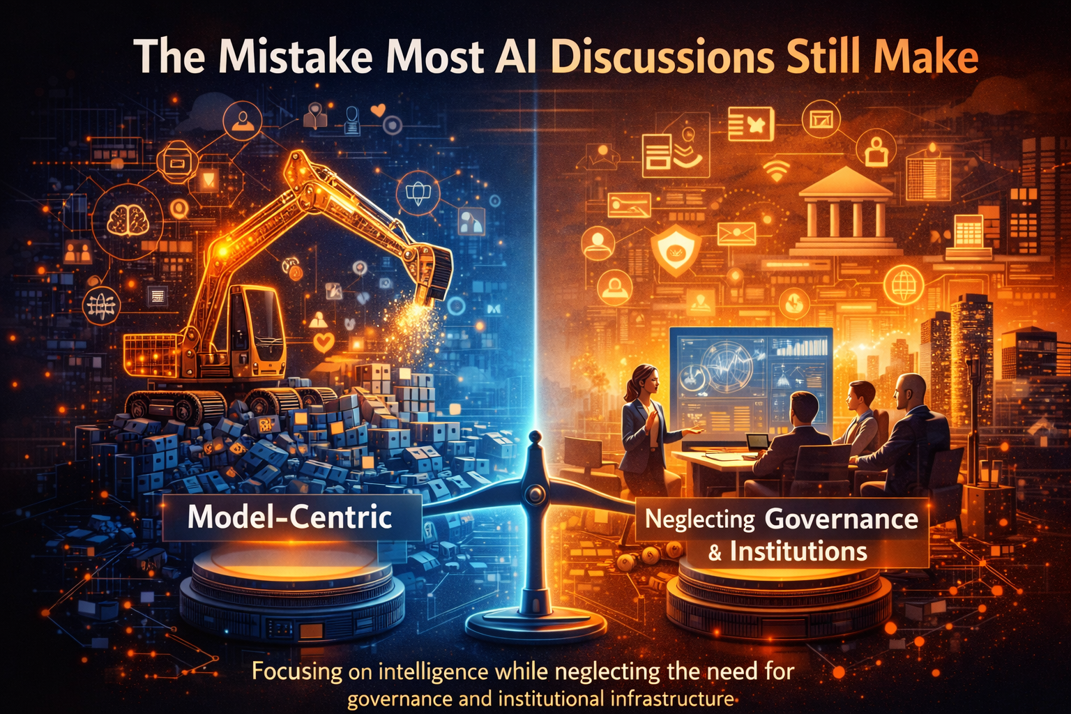 The mistake most AI discussions still make