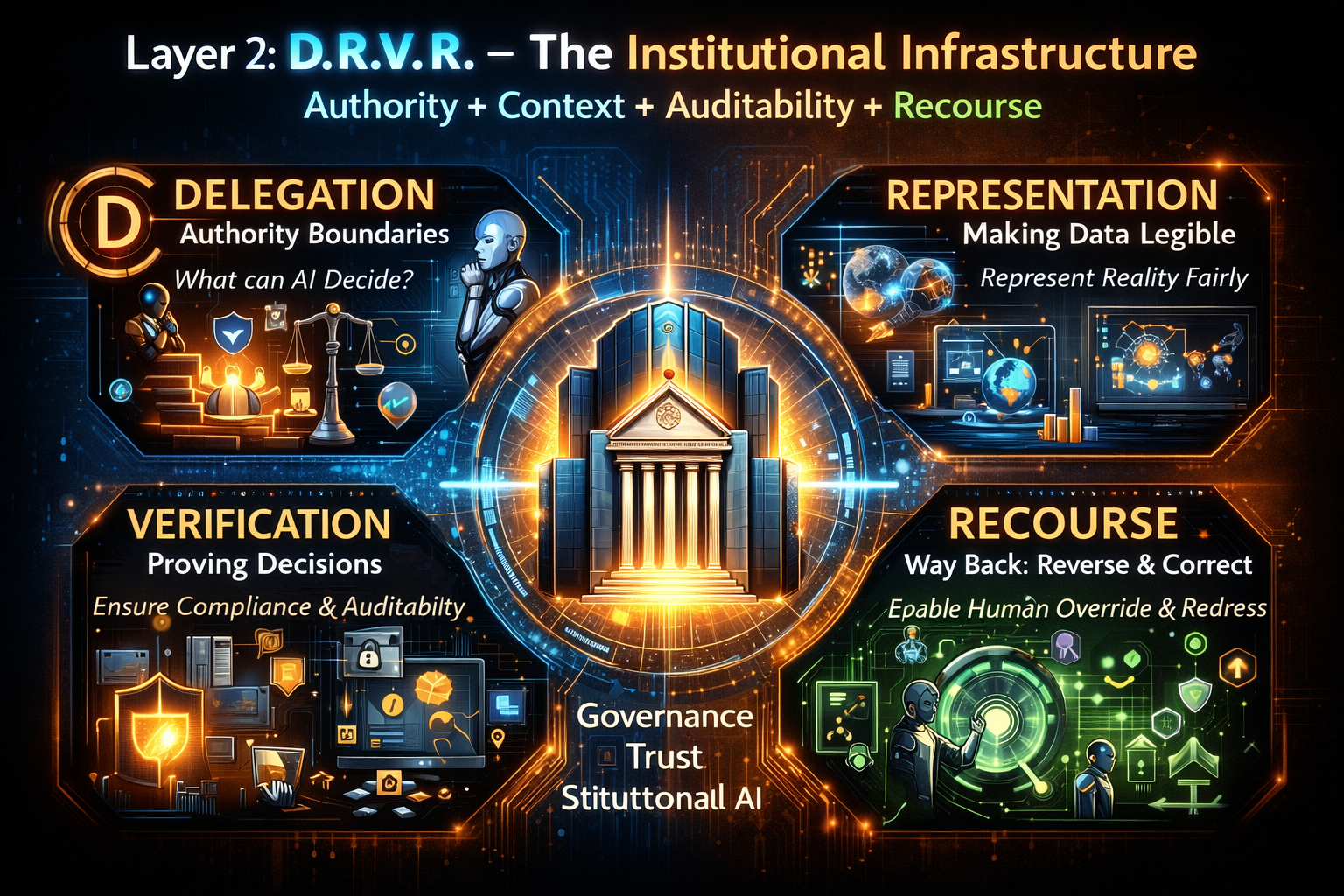 Layer 2: D.R.V.R. — The Institutional Infrastructure