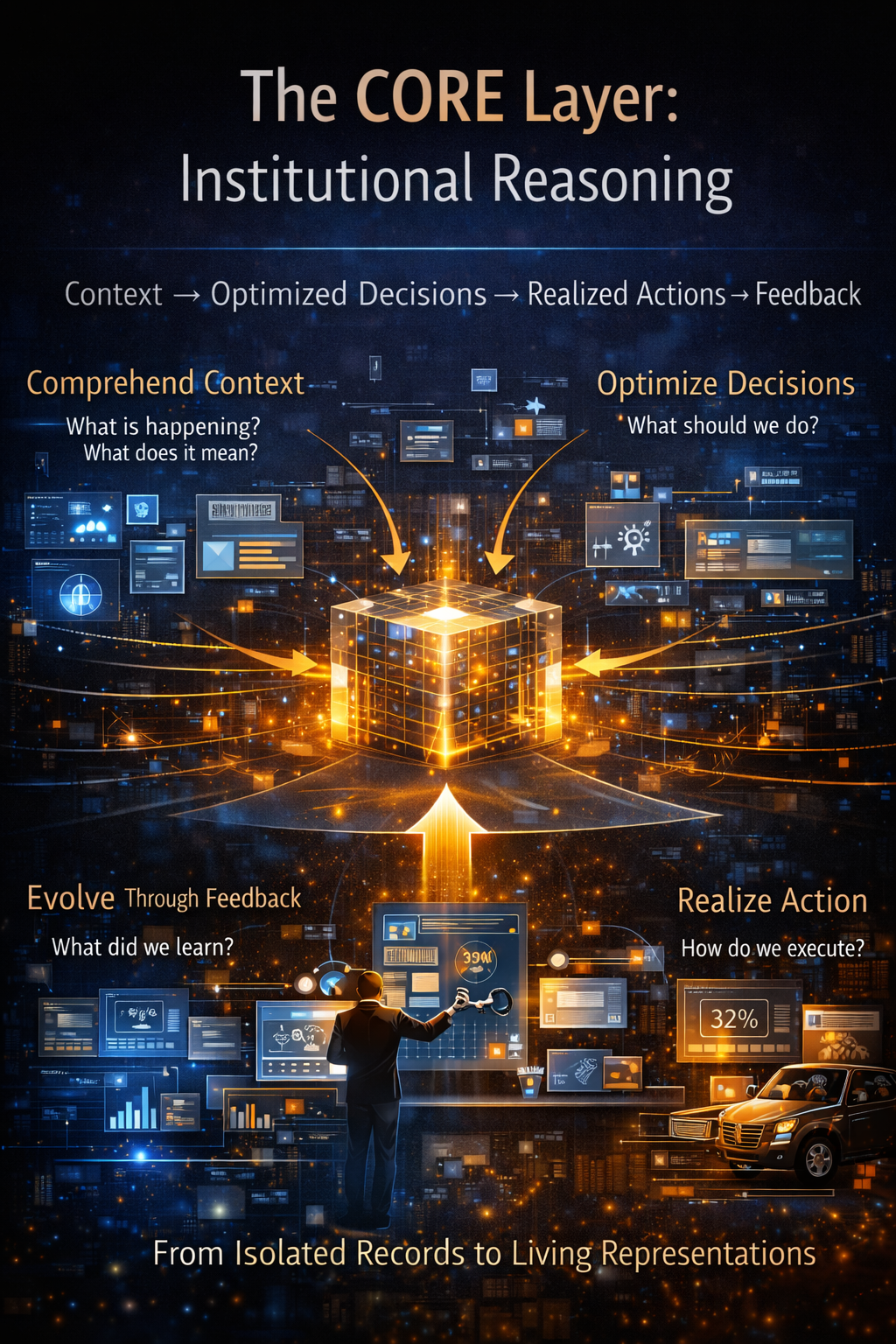 The CORE Layer: Institutional Reasoning
