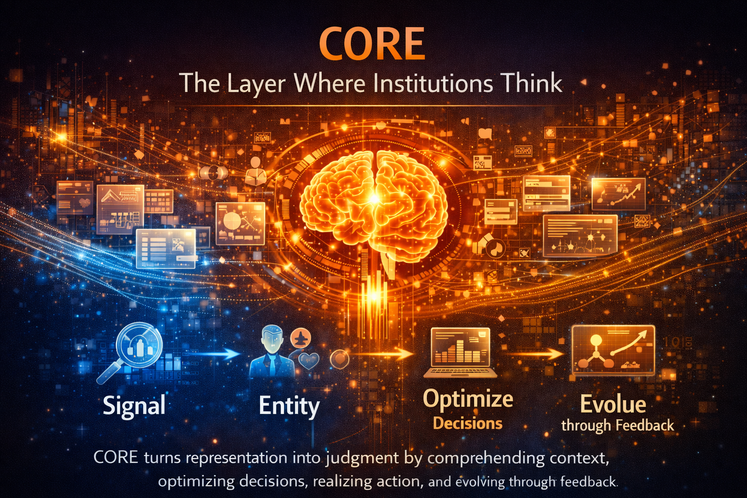 CORE: The Layer Where Institutions Think