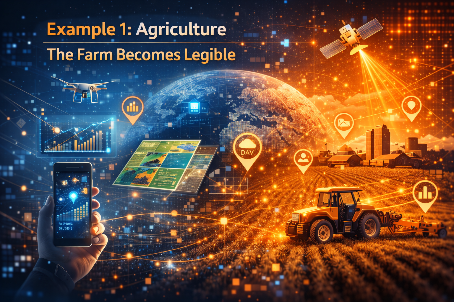 Example 1: Agriculture — The Farm Becomes Legible