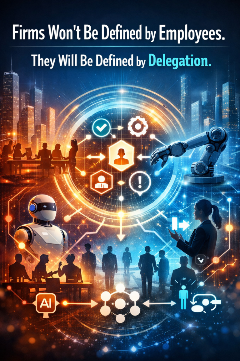 Firms Won’t Be Defined by Employees. They Will Be Defined by Delegation